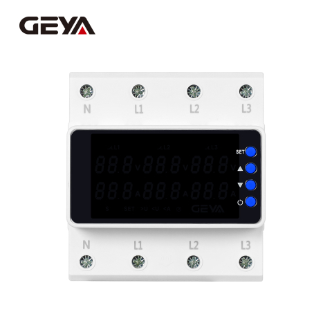 GEYA GPS6-N6VA2 63A 4P Protector Tensiune Trifazat Digital [1]