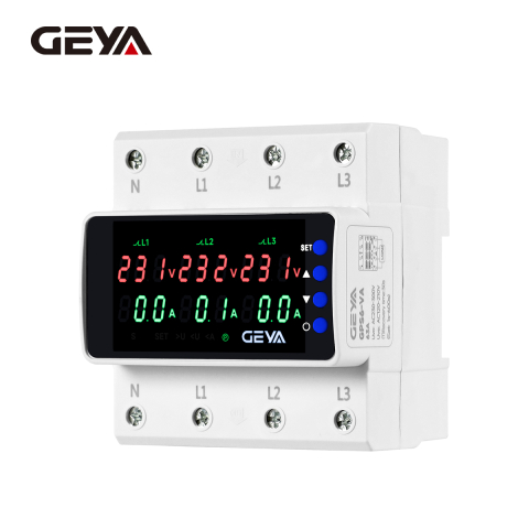 GEYA GPS6-N6VA2 63A 4P Protector Tensiune Trifazat Digital [3]