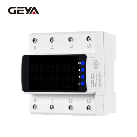 GEYA GPS6-N6VA2 63A 4P Protector Tensiune Trifazat Digital [2]