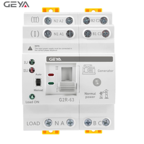 ATS (Automatic Transfer Switch) - ATS GEYA G2R-63 4P 63A comutator automat transfer retea generator sina DIN