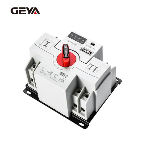 ATS GEYA GATS-W7 2P 63A 230V – comutator automat de transfer pe sina DIN [2]