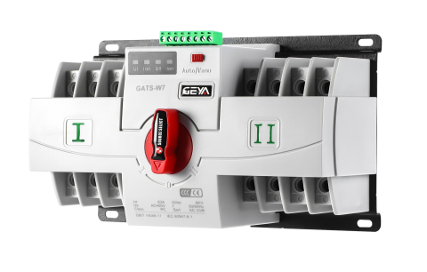 GEYA GATS-W7 - ATS 4P 63A AC 400V, comutator automat de transfer retea-generator [1]