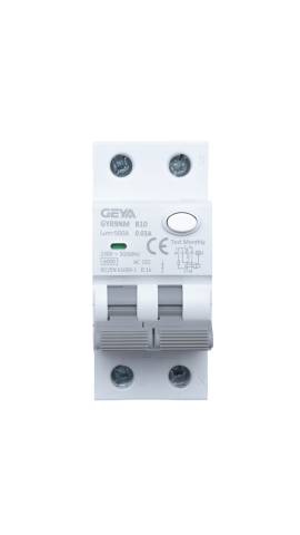 RCBO - RCBO GEYA 1P+N B10A 30mA Tip AC