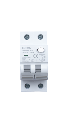 RCBO - RCBO GEYA 1P+N B16A 30mA Tip A