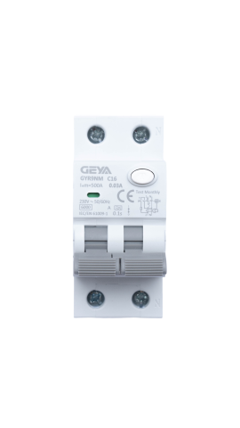 RCBO - RCBO GEYA 1P+N C16A 30mA Tip A