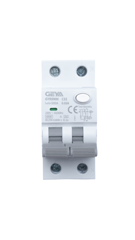 RCBO - RCBO GEYA 1P+N C32A 30mA Tip A