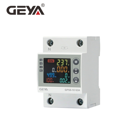 Releu protectie tensiune si curent GEYA GPS8-10 63A WiFi [7]
