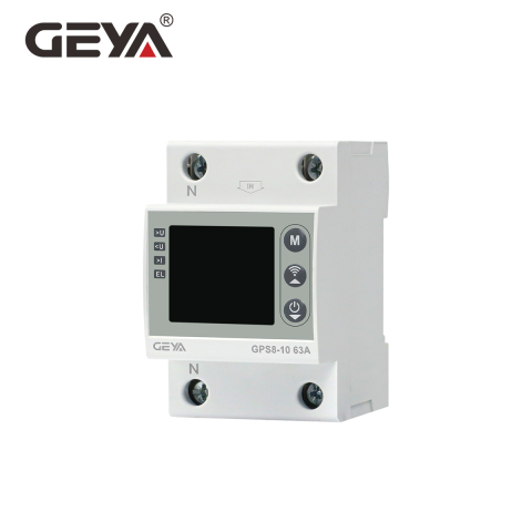 Releu protectie tensiune si curent GEYA GPS8-10 63A WiFi [6]