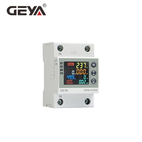 Releu protectie tensiune si curent GEYA GPS8-10 63A WiFi [5]