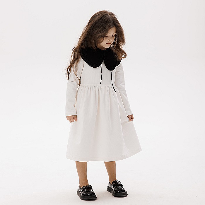 Giardine velvet dress - white [1]