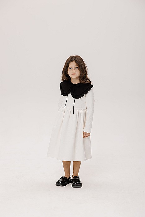 Giardine velvet dress - white [3]