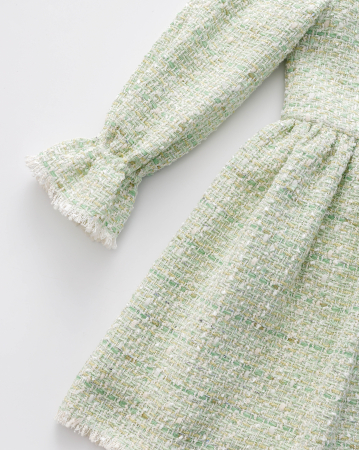 Giardine green tweed dress [1]