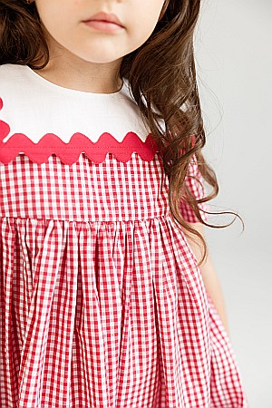 Rochița Giardine carou roșu/alb [1]
