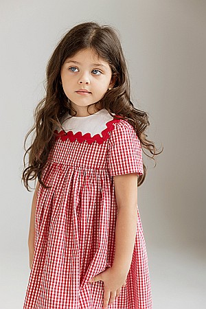 Rochița Giardine carou roșu/alb [2]