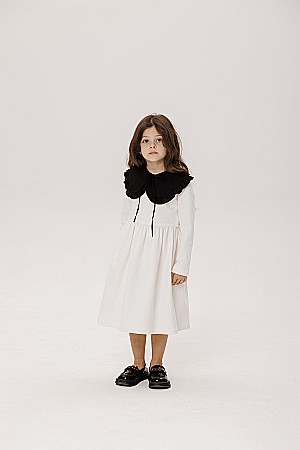 Giardine velvet dress - white [2]