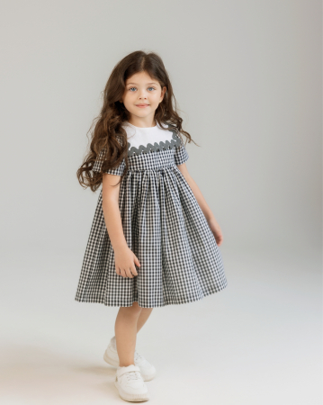 Rochița Giardine carou negru/alb [1]