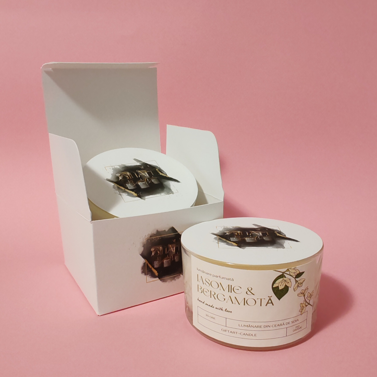 Lumânare parfumată IASOMIE & BERGAMOTĂ [4]
