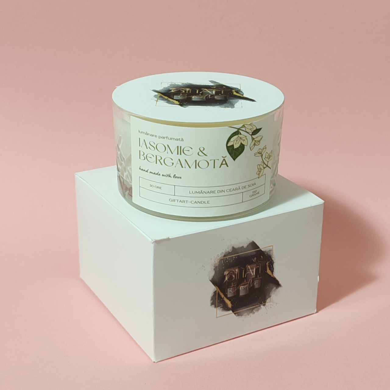 Lumânare parfumată IASOMIE & BERGAMOTĂ [2]