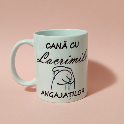 Produse - Cană cu lacrimile angajatilor - 350ml