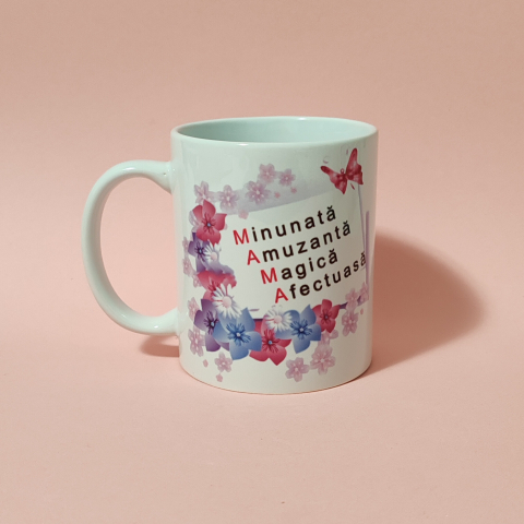CĂNI PENTRU FAMILIE - Cana personalizată pentru Mame - 350ml