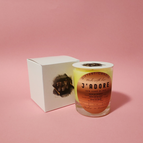 LUMÂNĂRI PARFUMATE DE VARĂ - Lumânare parfumata J'ADORE