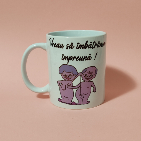 Produse - Vreau să îmbatrânim împreuna - 350ml