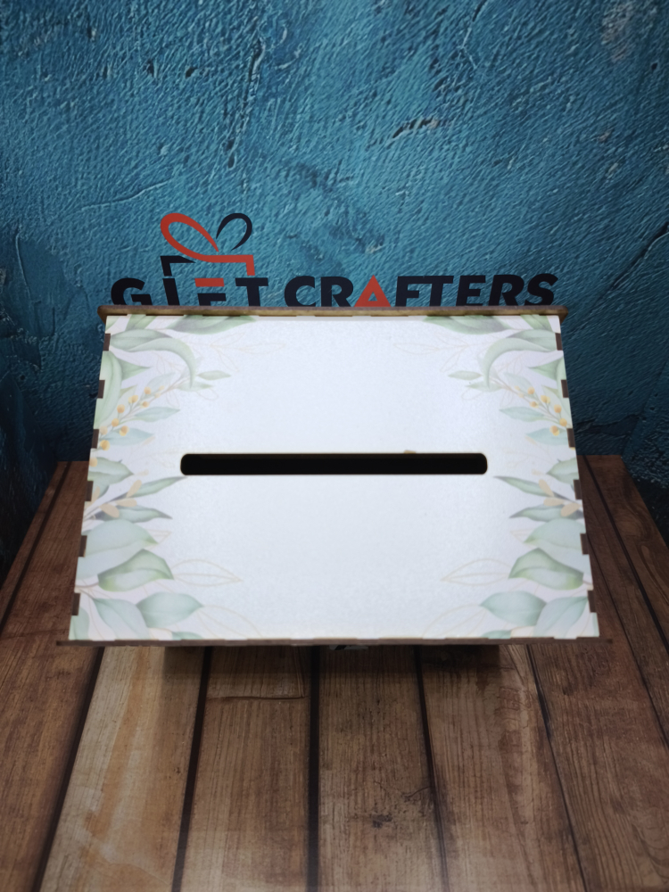 Cutie bani nuntă personalizată – model elegant cu inițiale și dată [4]