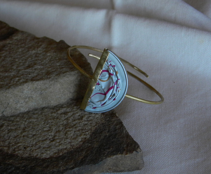 Brățară artizanală din capsule de cafea – design original [3]