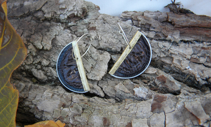 Cercei handmade din capsule de cafea – unicat [5]