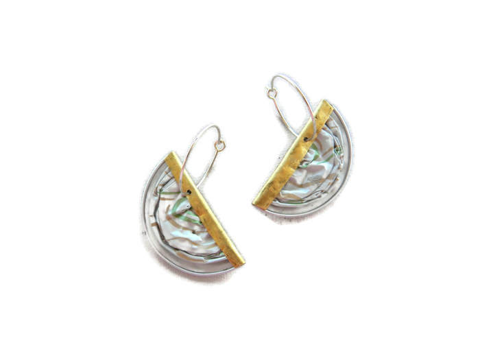 Cercei handmade din capsule de cafea – unicat [3]