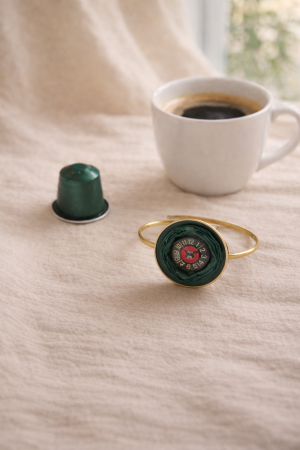 Brățară artizanală din capsule de cafea – design original [2]