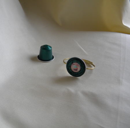 Brățară artizanală din capsule de cafea – design original [1]