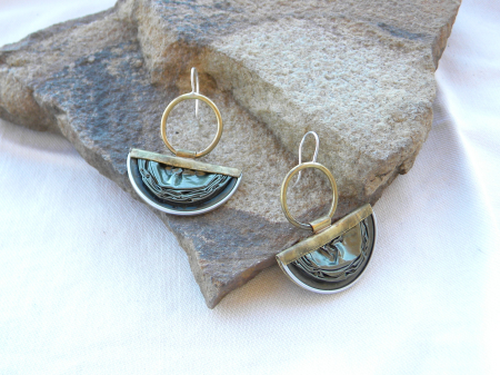 Cercei handmade din capsule de cafea – unicat [1]