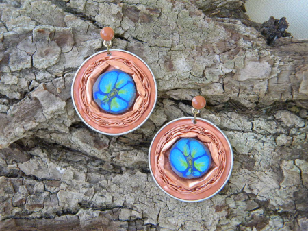 Cercei handmade din capsule de cafea – unicat [2]