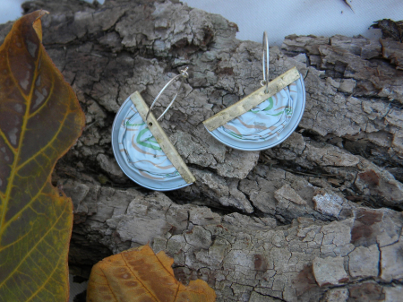 Cercei handmade din capsule de cafea – unicat [1]