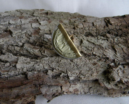 Inel eco din capsule de cafea și alama [1]