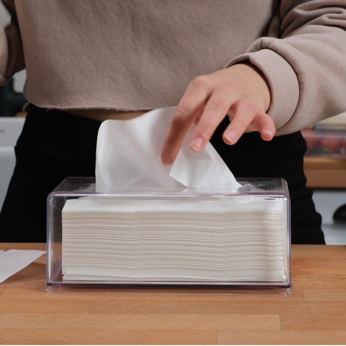 Cutie Servetele, Acril, Transparenta [2]