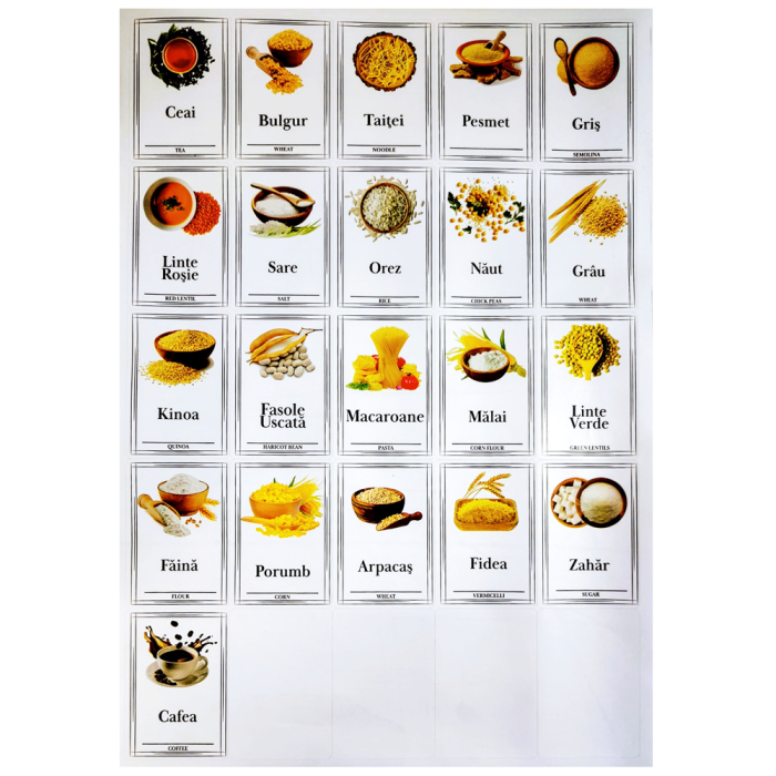 Set 12 Recipiente Alimentare de 1200 ml pentru Frigider, Congelator, Dulap sau Camara, potrivit pentru Cuptor cu Microunde, cu 24 etichete adezive, Culoare Antracit, Capac Rezistent de For [3]