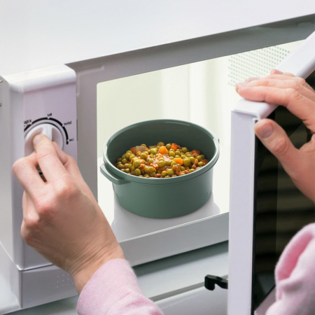 Set pentru pastrare si depozitare alimente, 12 Cutii cu capac, Galben, Capac cu dispozitiv de eliberare aer [5]