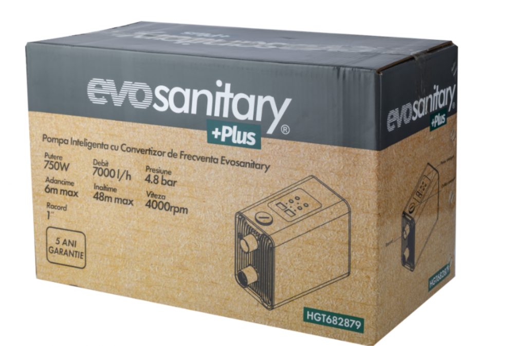 Pompa Inteligenta cu Convertizor de Frecventa Evosanitary Plus [1]