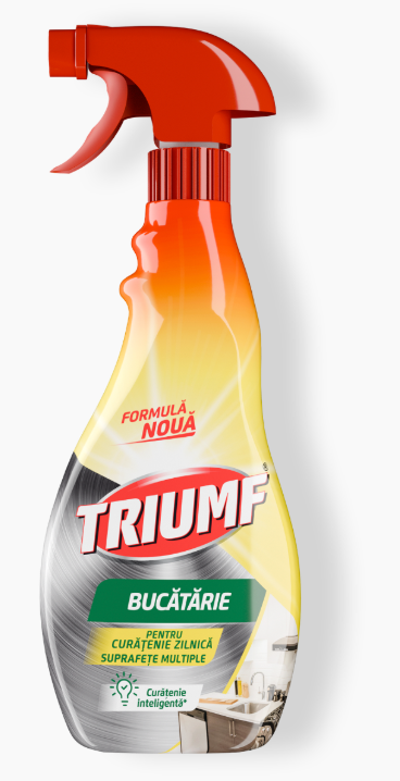 TRIUMF Bucătărie, Îndepărtează Grăsimea de pe Suprafețe Multiple, 500 ml [3]