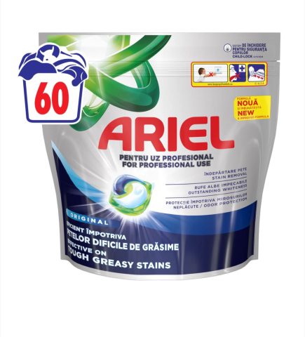 Detergenti - Detergent rufe, original profesional capsule *60 spalari