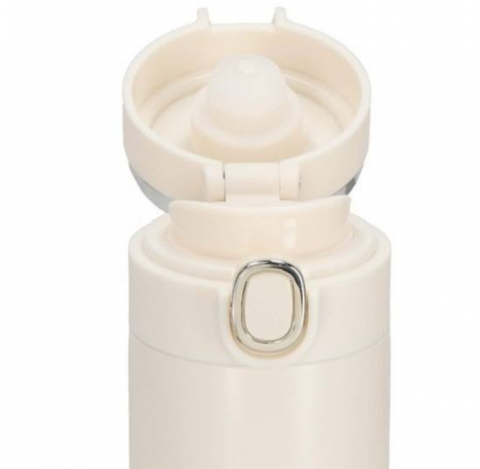 Termos cu afisaj de temperatura Springos, Otel inoxidabil, 500 ml, Crem [2]