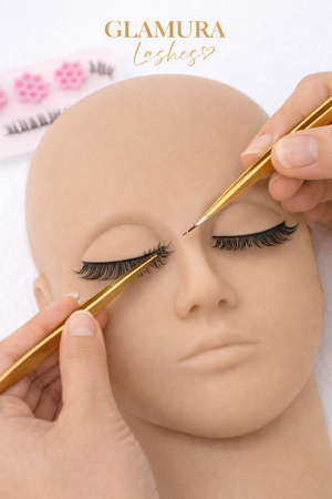 Accesori - Cap de Manechin pentru Practică Extensii Gene False | Ideal Lash Artists