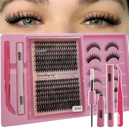 Kituri și Seturi Gene False - kit-complet-extensii-gene-false-diy-grinding-tip-bond-and-seal