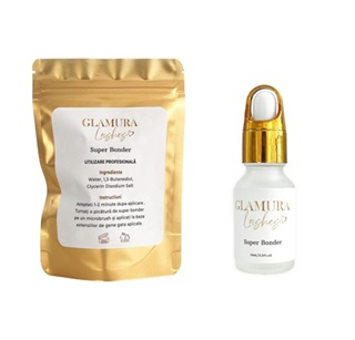 Solutii Pregatire/Îndepartare - super-bonder-pentru-extensii-gene-glamura-lashes-15ml