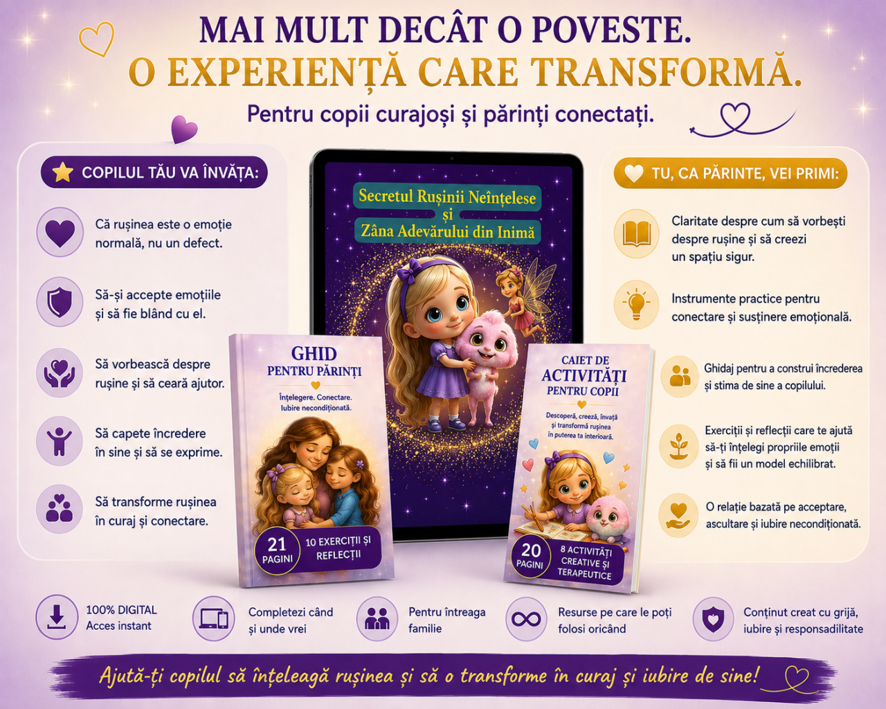 Pachet Digital - Secretul Rușinii Neînțelese și Zâna Adevărului din Inimă [3]