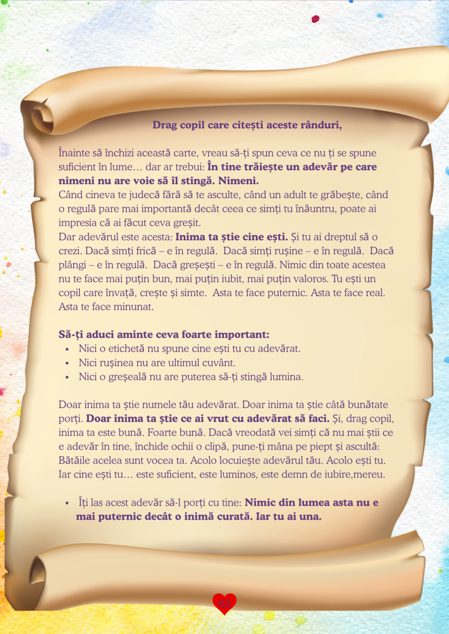 Secretul Rușinii Neînțelese și Zâna Adevărului din Inimă [7]