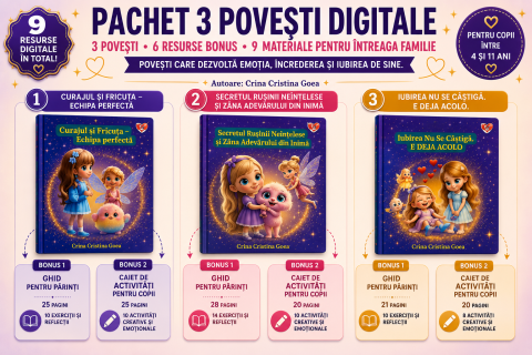 Pachet 3 Povești Digitale