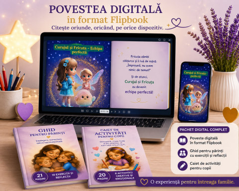 Colecții și Pachete Promoționale - Pachet Digital - Curajul și Fricuța- Echipa Perfectă